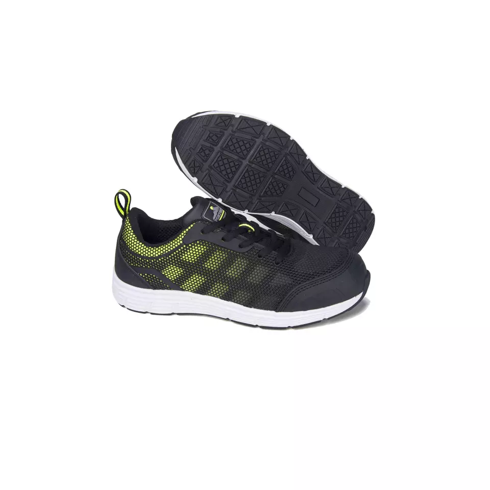 Portwest FT15BGN, Steel Textile Trainer S1P FO SR, Black/Green, image 3, gallery thumbnail