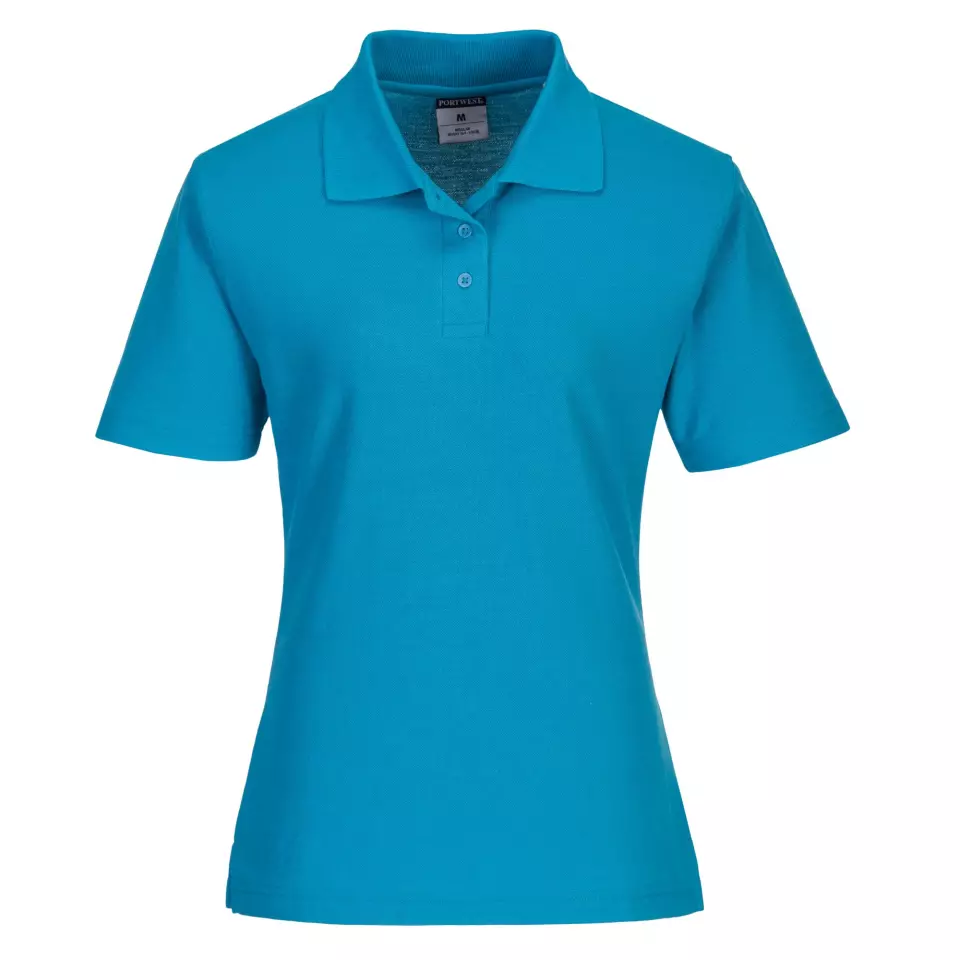Portwest B209AQR, Naples Women's Polo Shirt, Aqua
