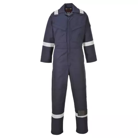 Portwest Bizflame Work Aberdeen FR Coverall, Navy