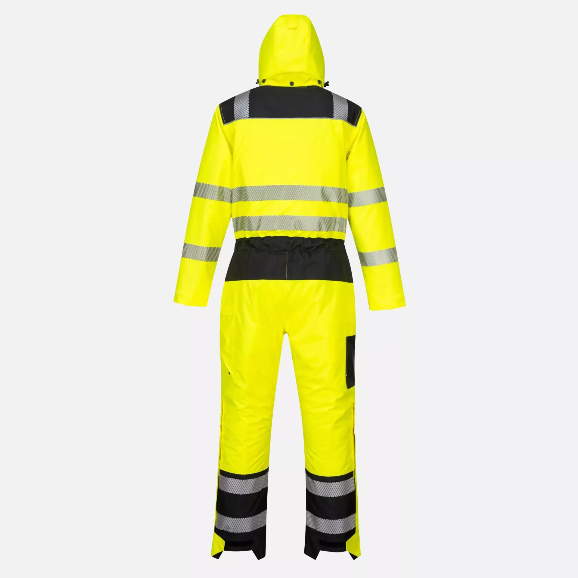Portwest PW352YBR, PW3 Hi-Vis Winteroverall, Gelb/Schwarz, image 2
