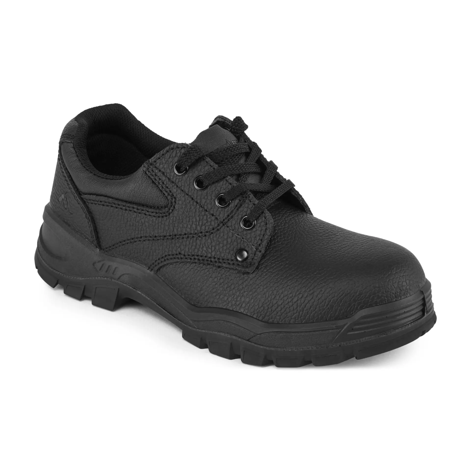 Portwest FW14BKR, Steel Split Leather Low Shoe S1P SR, Black, image 2