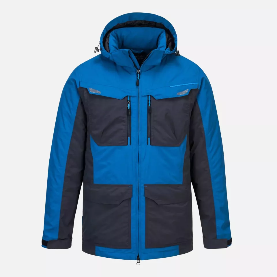 Portwest T740PBR, WX3 Winter Jacket, Persian Blue, image 1, gallery thumbnail