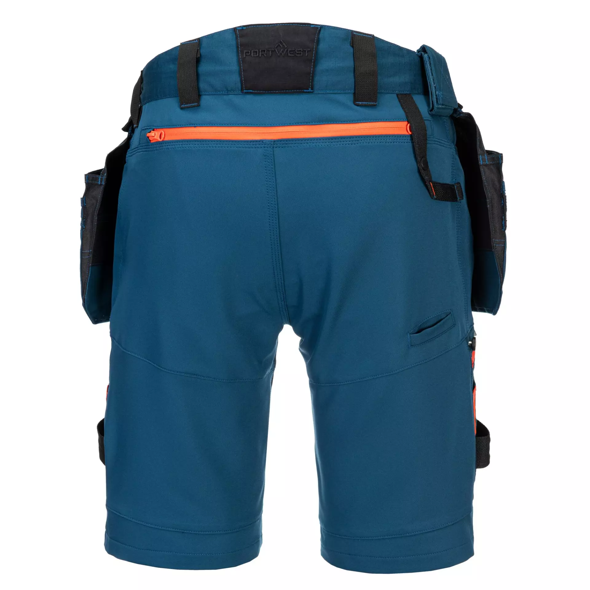 Portwest DX444MBR, DX4 Shorts mit abnehmbaren Holstertaschen, Metroblau, image 2
