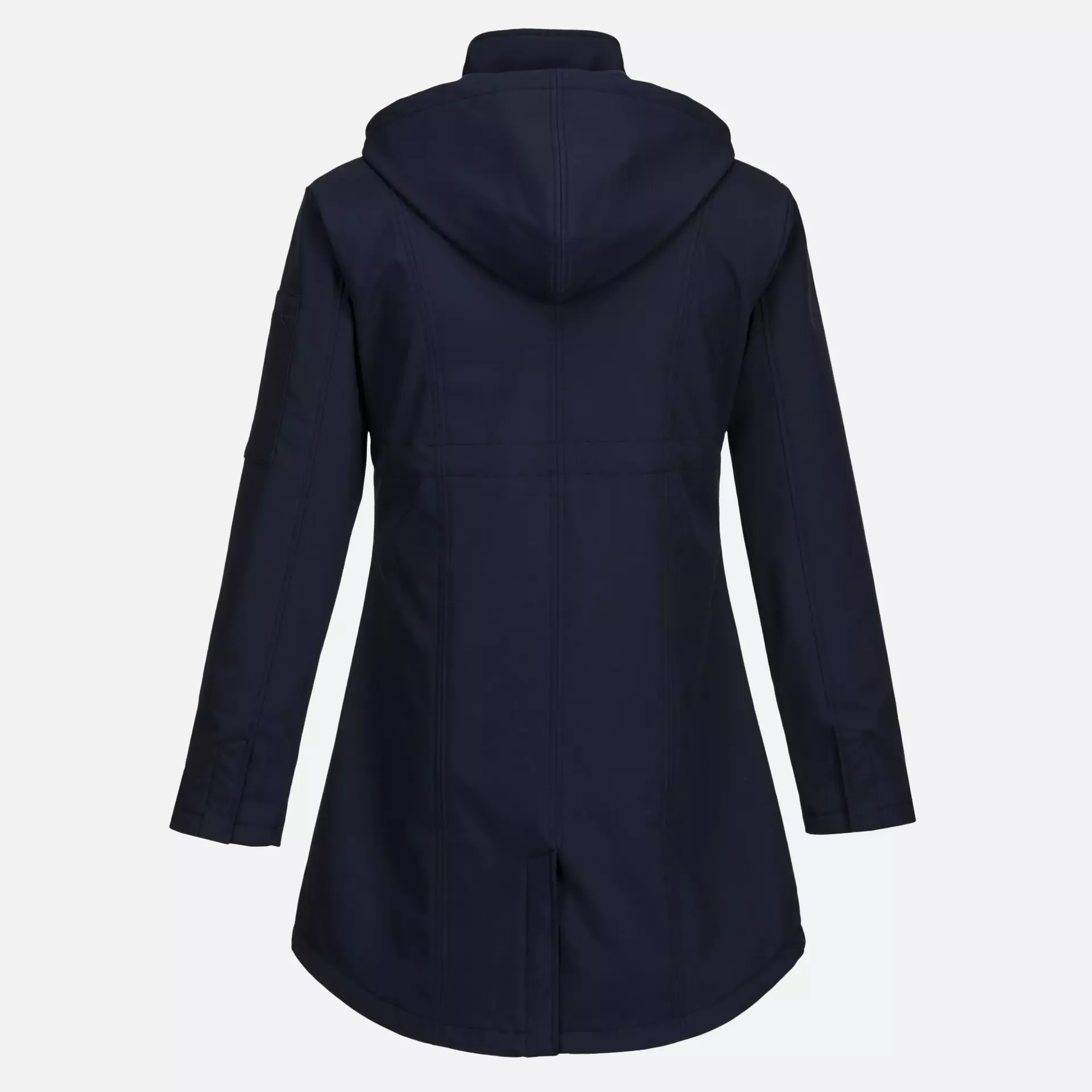 Portwest TK42NAR, Carla Women's Hooded Softshell Jacket (3L), Navy, image 4