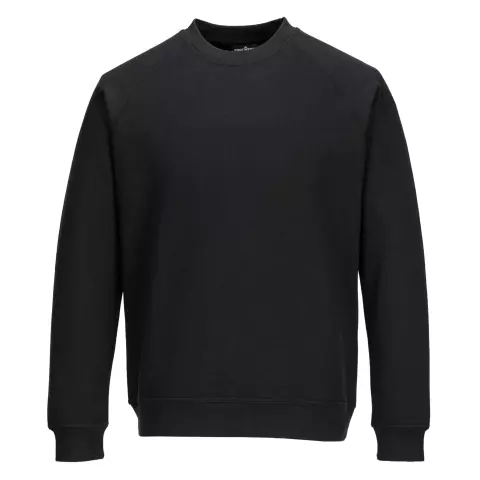 Portwest Women's Sweatshirt, Black