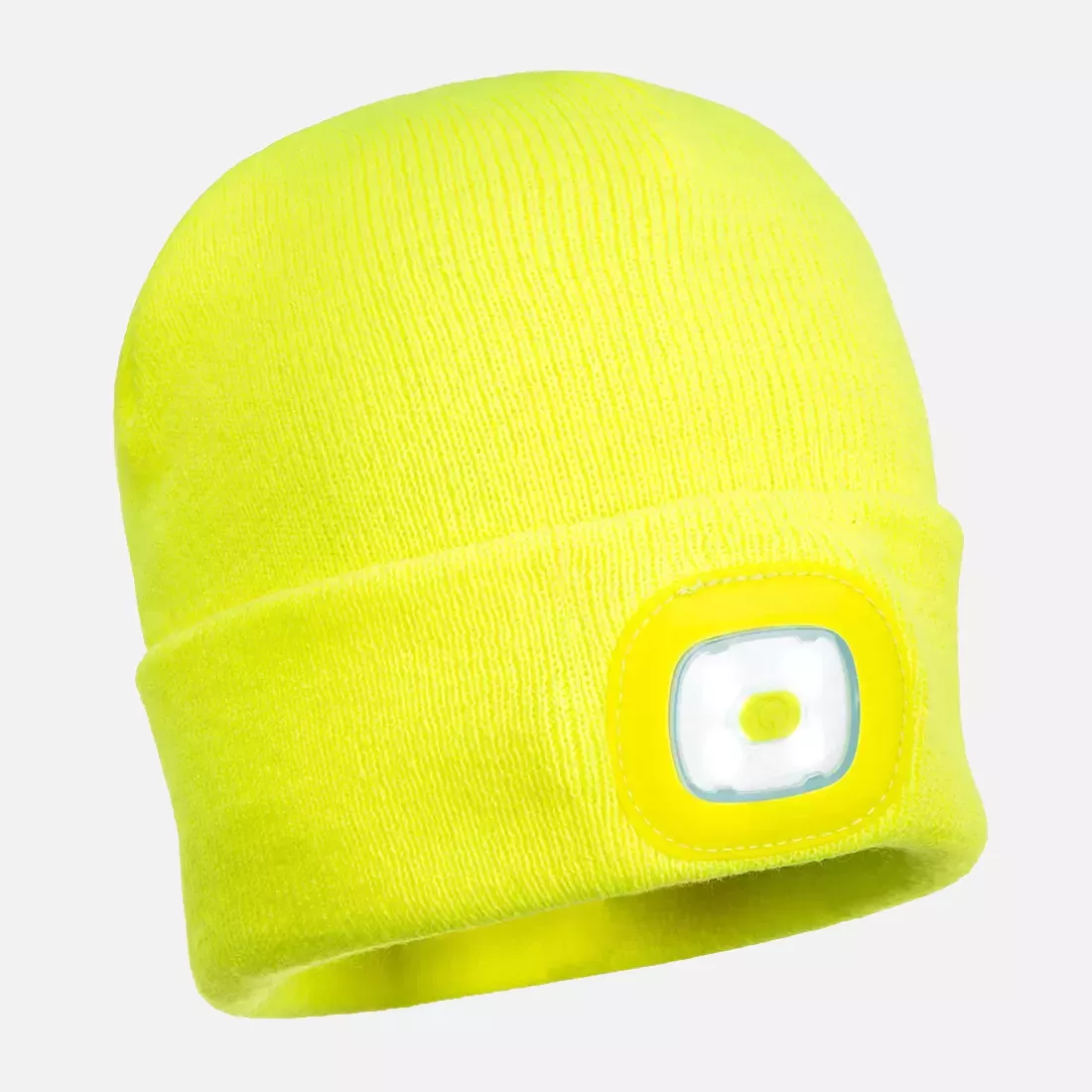 Portwest B028BKR, Rechargeable Twin LED Beanie, Black, image 5