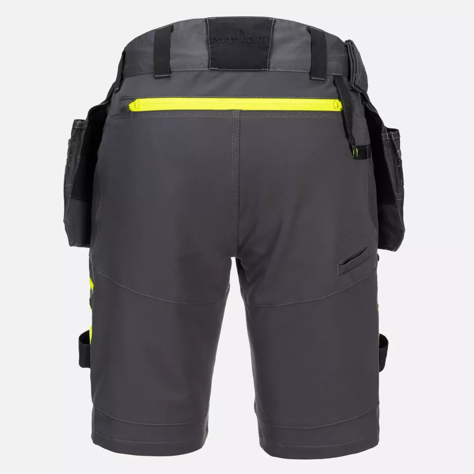Portwest DX444MGR, DX4 Shorts mit abnehmbaren Holstertaschen, Metallgrau, image 2, gallery thumbnail