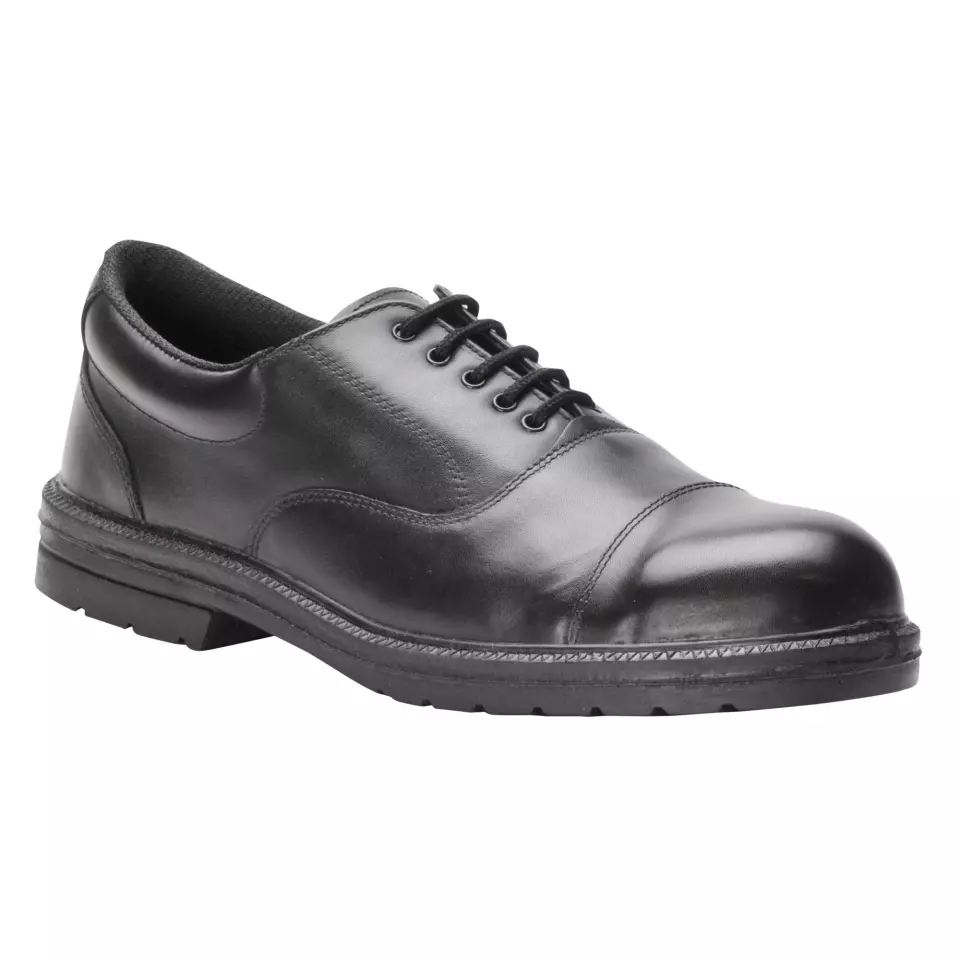 Portwest FW47BKR, Steelite Executive Oxford Shoe S1P, Black, image 1, gallery thumbnail