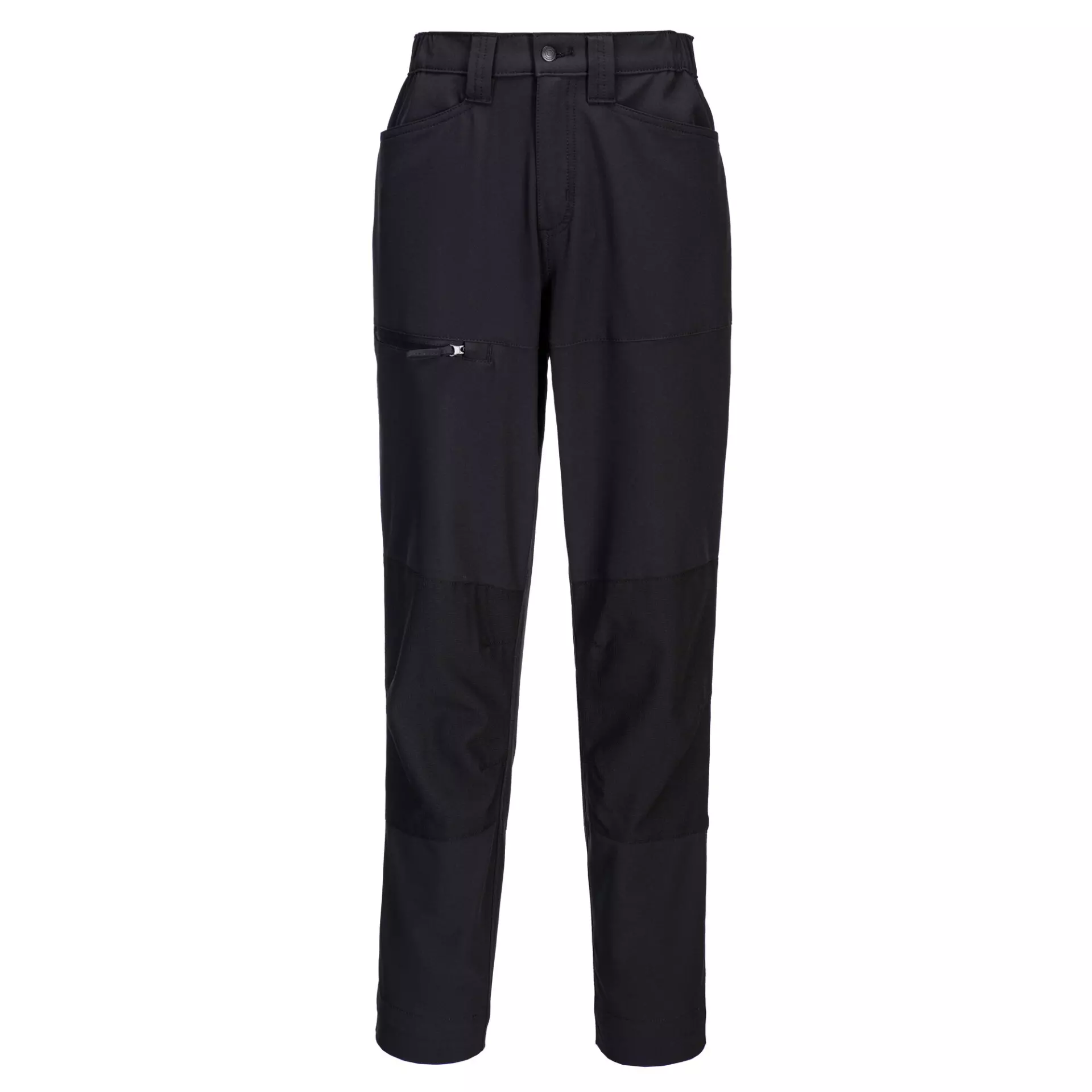 Portwest CD887BKR, WX2 Eco Women's Stretch Work Trousers, Black, image 1