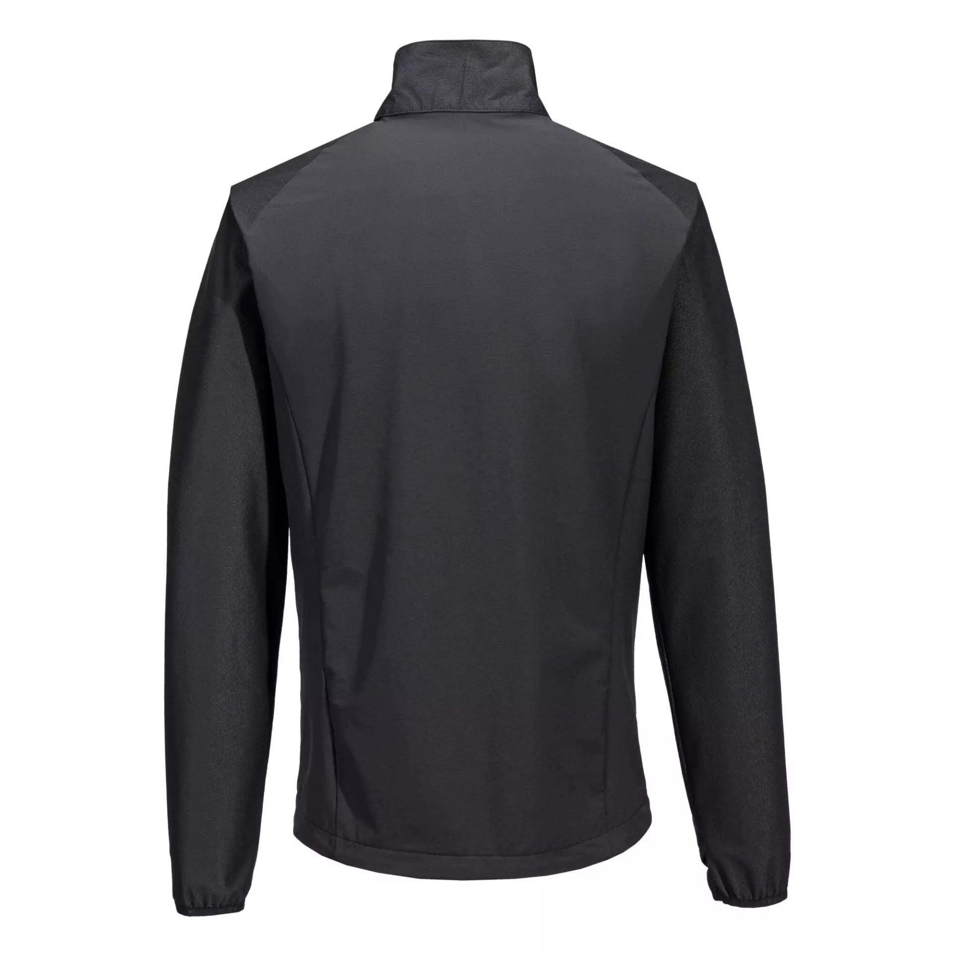 Portwest DX480ABR, DX4 Zip Lightweight Mid Layer, All Black, image 2