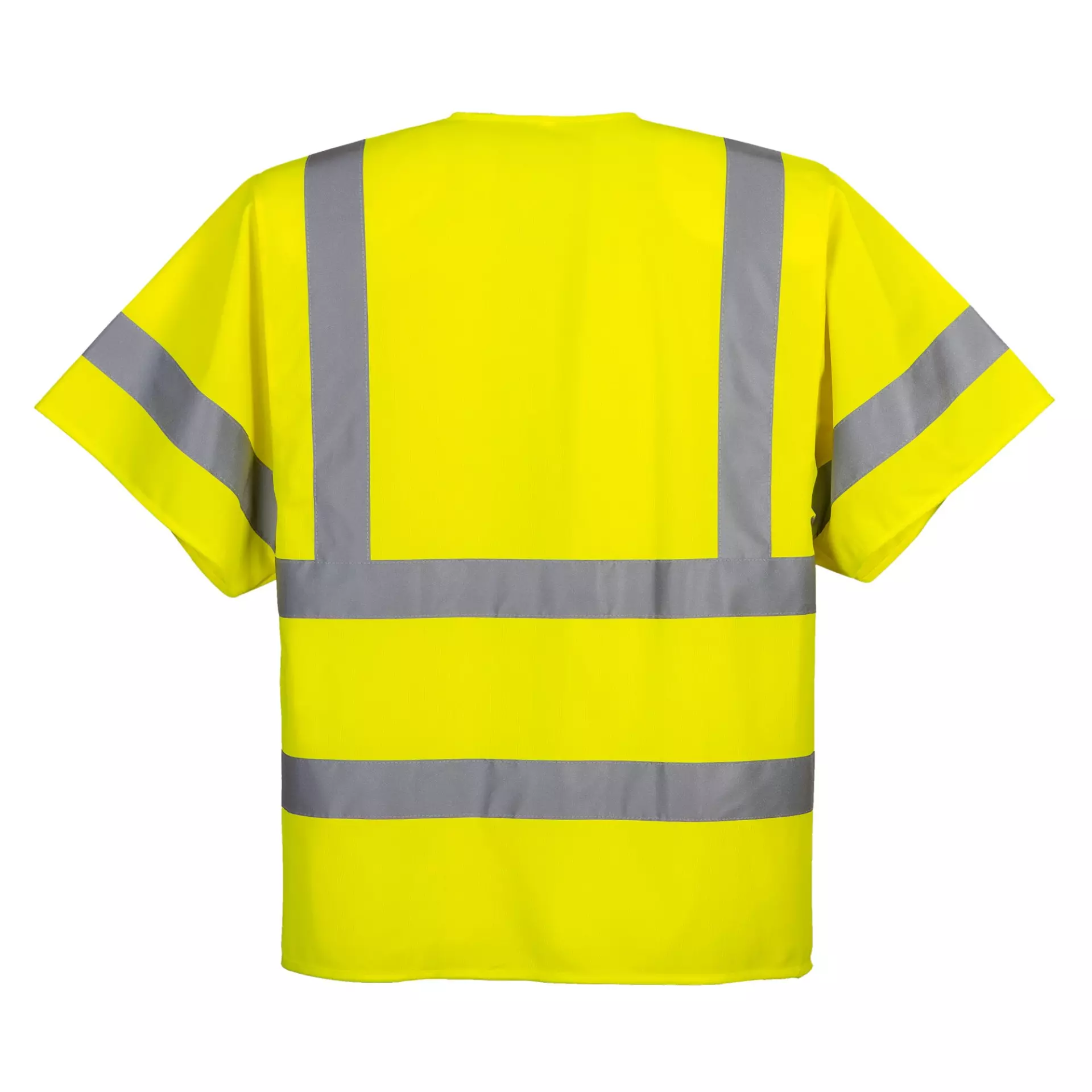 Portwest C372YER, Hi-Vis Band and Brace Zip Vest S/S, Yellow, image 2