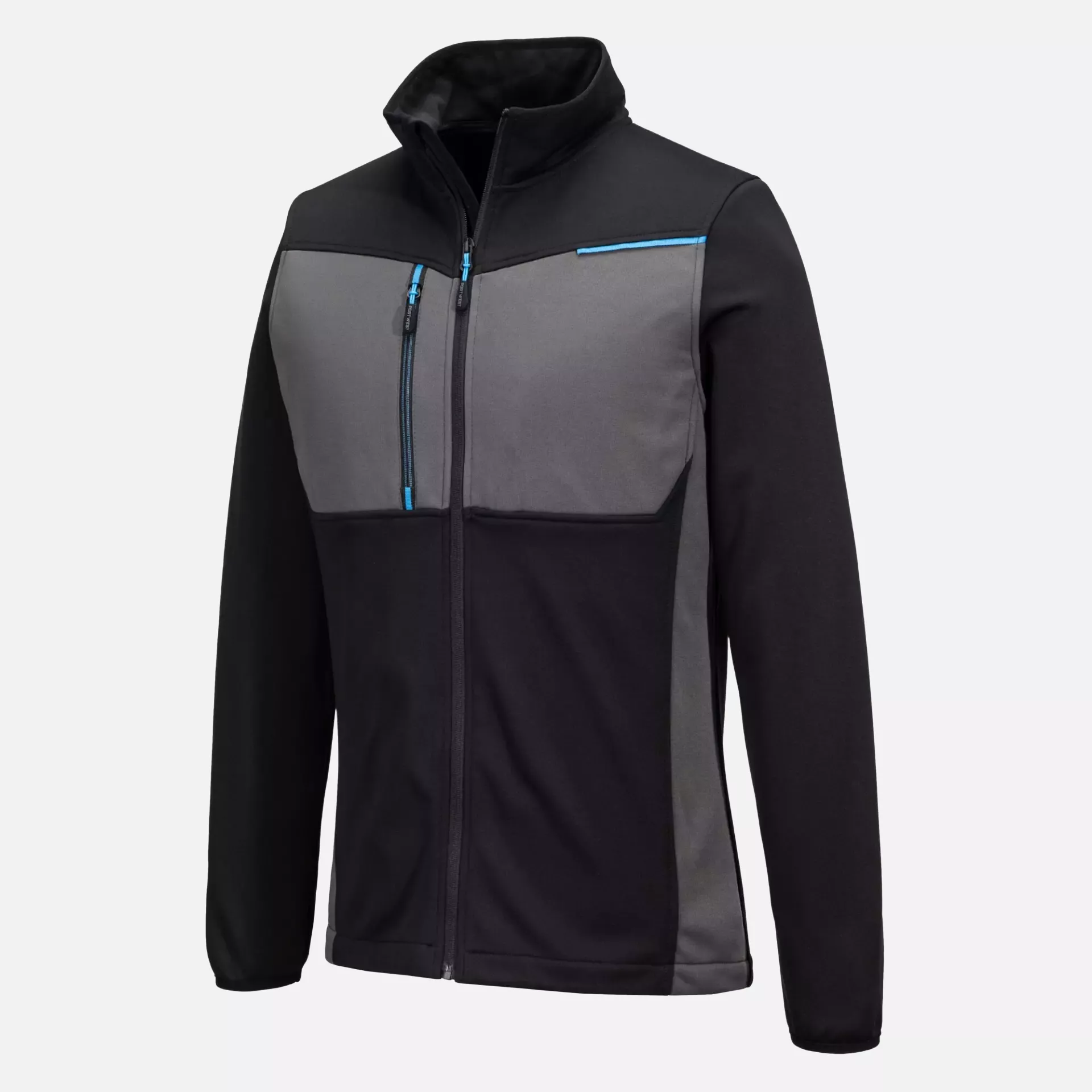 Portwest T756BKR, WX3 Full Zip Tech Fleece, Black, image 4