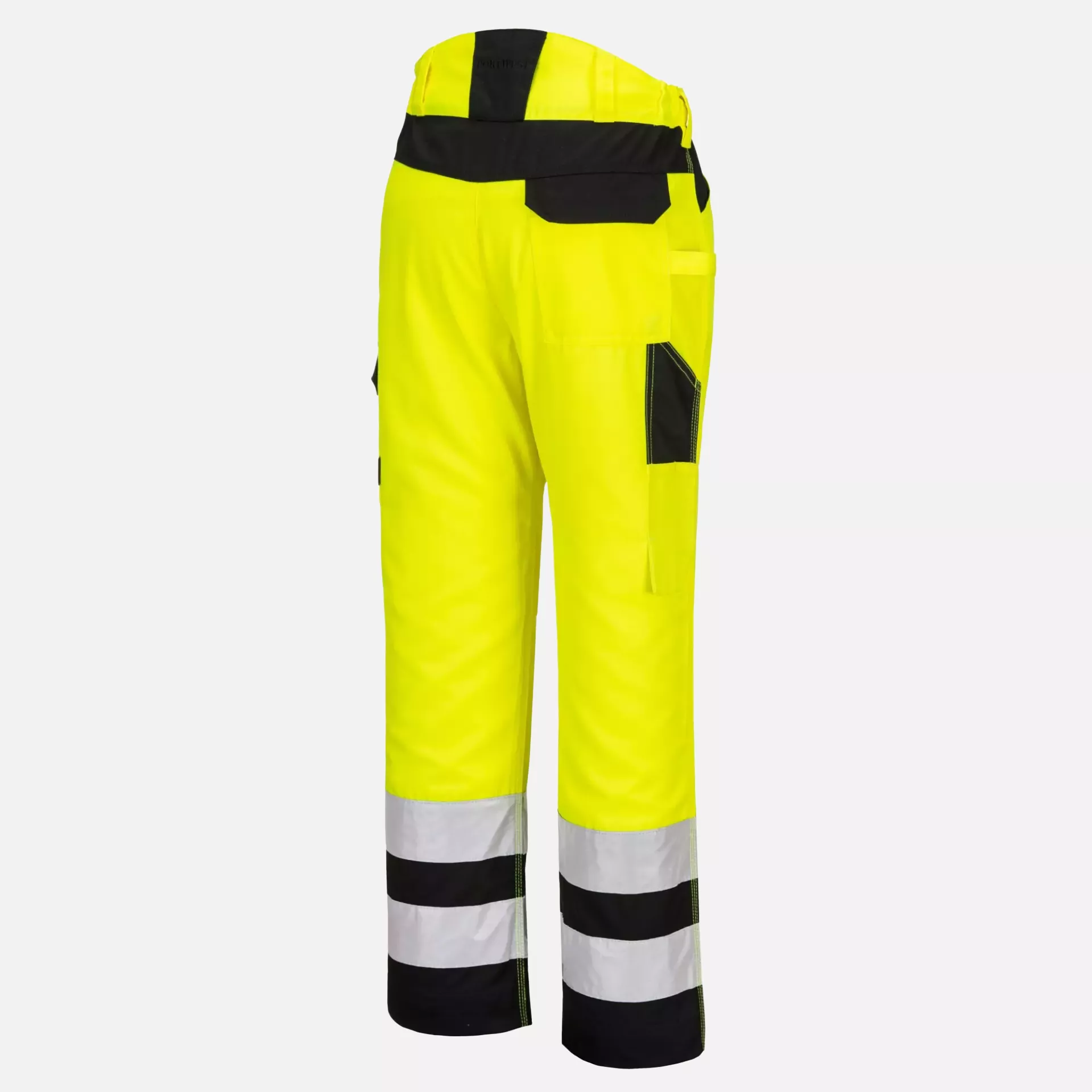 Portwest PW241YBR, PW2 Hi-Vis Service Trousers, Yellow/Black, image 5