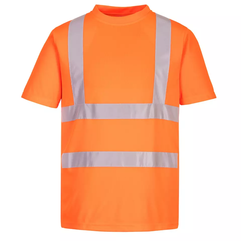 Portwest EC12ORR, Eco Warnschutz T-Shirt Kurzarm, Orange, image 1, gallery thumbnail
