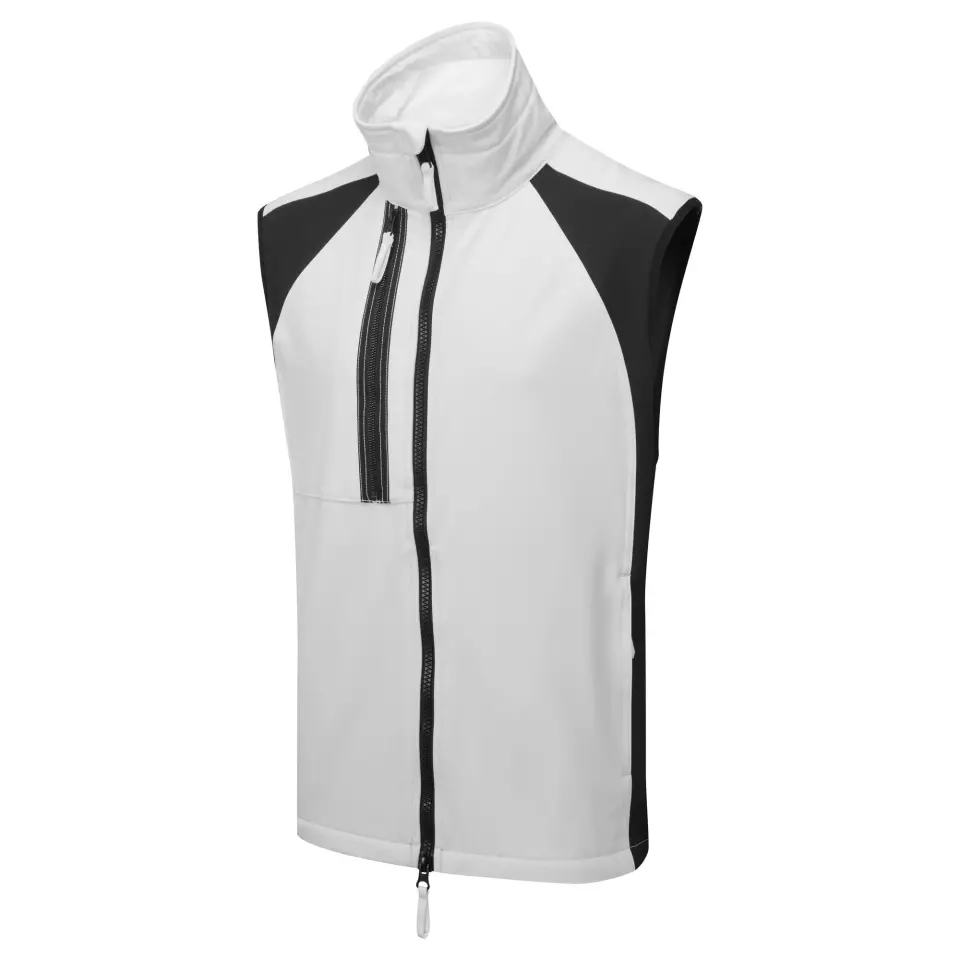 Portwest CD876WHR, WX2 Eco Softshell Bodywarmer (2L), White, image 3, gallery thumbnail