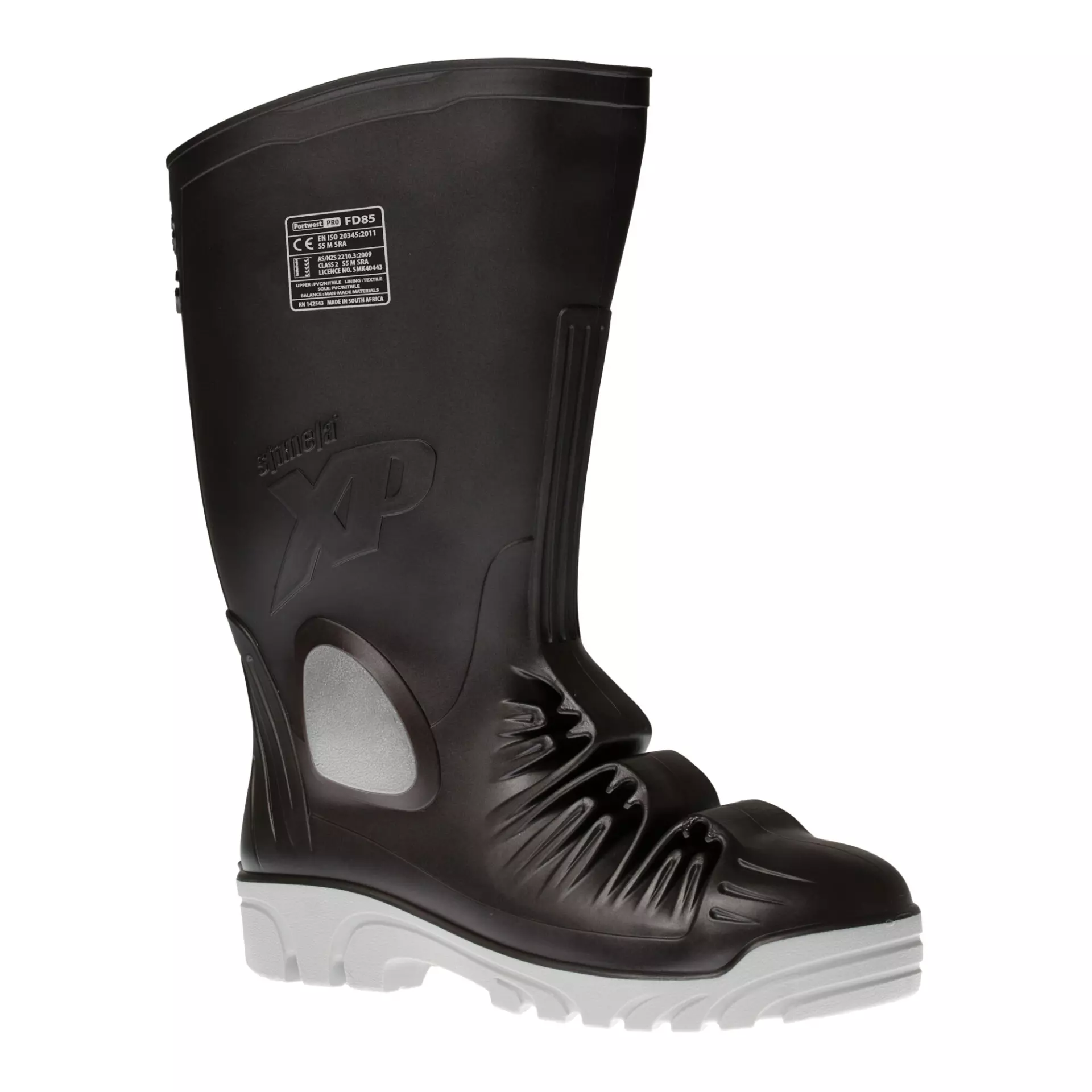 Portwest FD85BKR, Mettamax Sicherheits-Gummistiefel S5 M, Schwarz, image 1