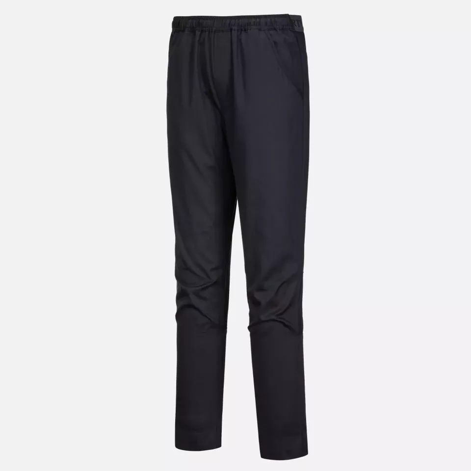 Portwest C072BKR, Chef's MeshAir Pro Surrey Trousers, Black, image 4, gallery thumbnail