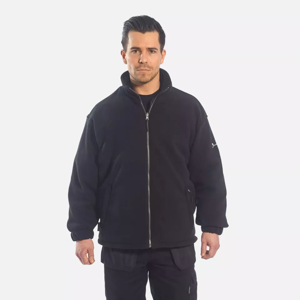 Portwest F285NAR, Windproof Fleece, Navy, image 3, gallery thumbnail