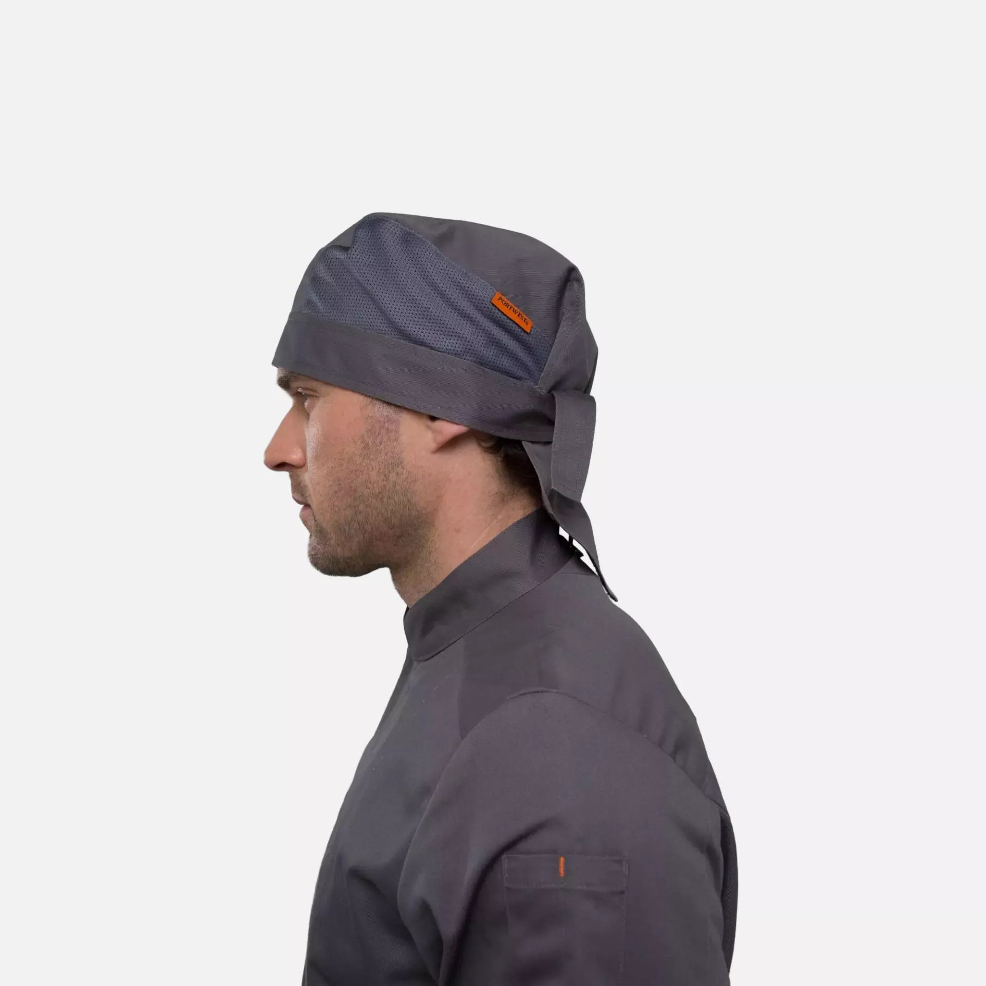 Portwest C738SGR, MeshAir Pro Kochjacke Kurzarm, Schiefergrau, image 5