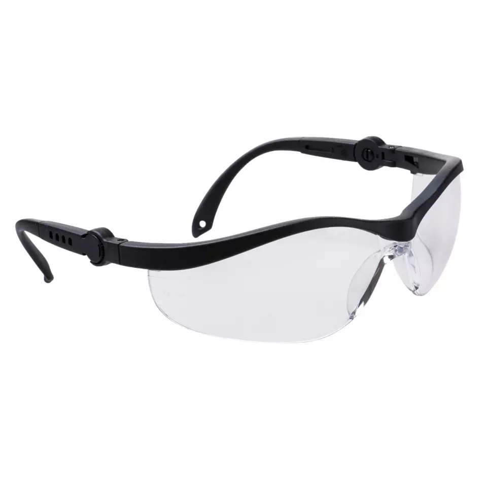 Portwest PW35CLR, Safeguard Safety Glasses, Clear, image 1, gallery thumbnail