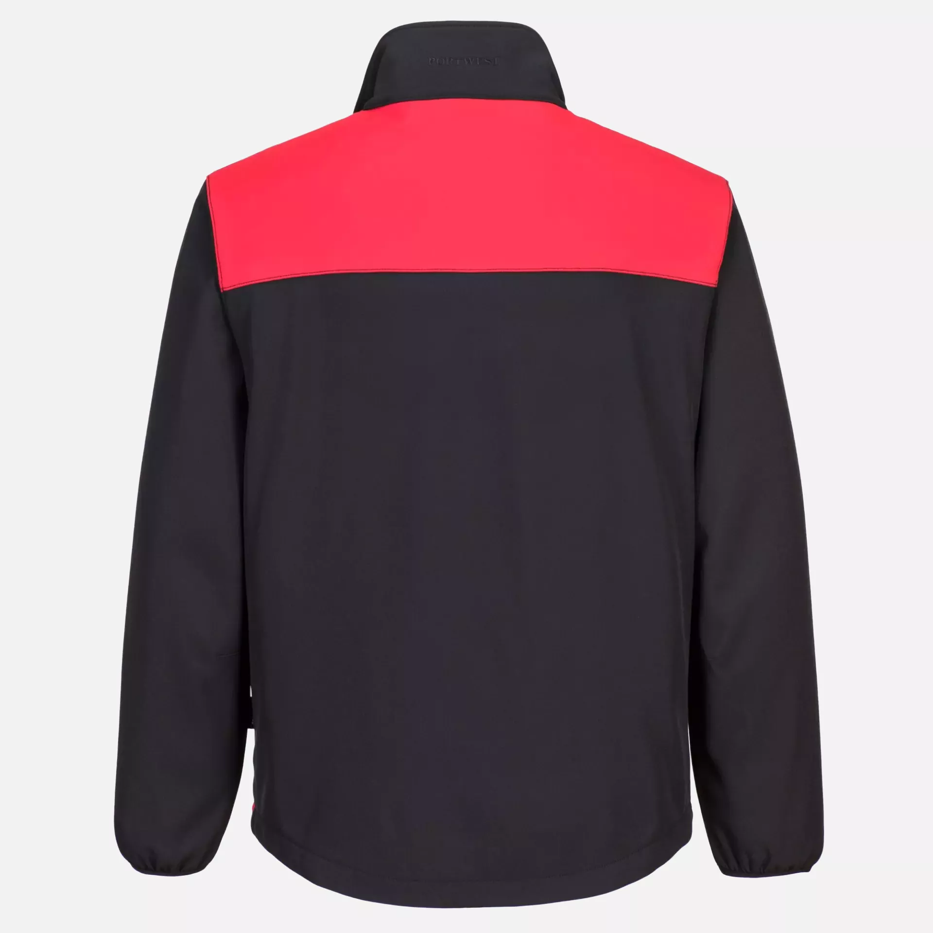Portwest PW271BDR, PW2 Softshell (2L), Black/Red, image 2