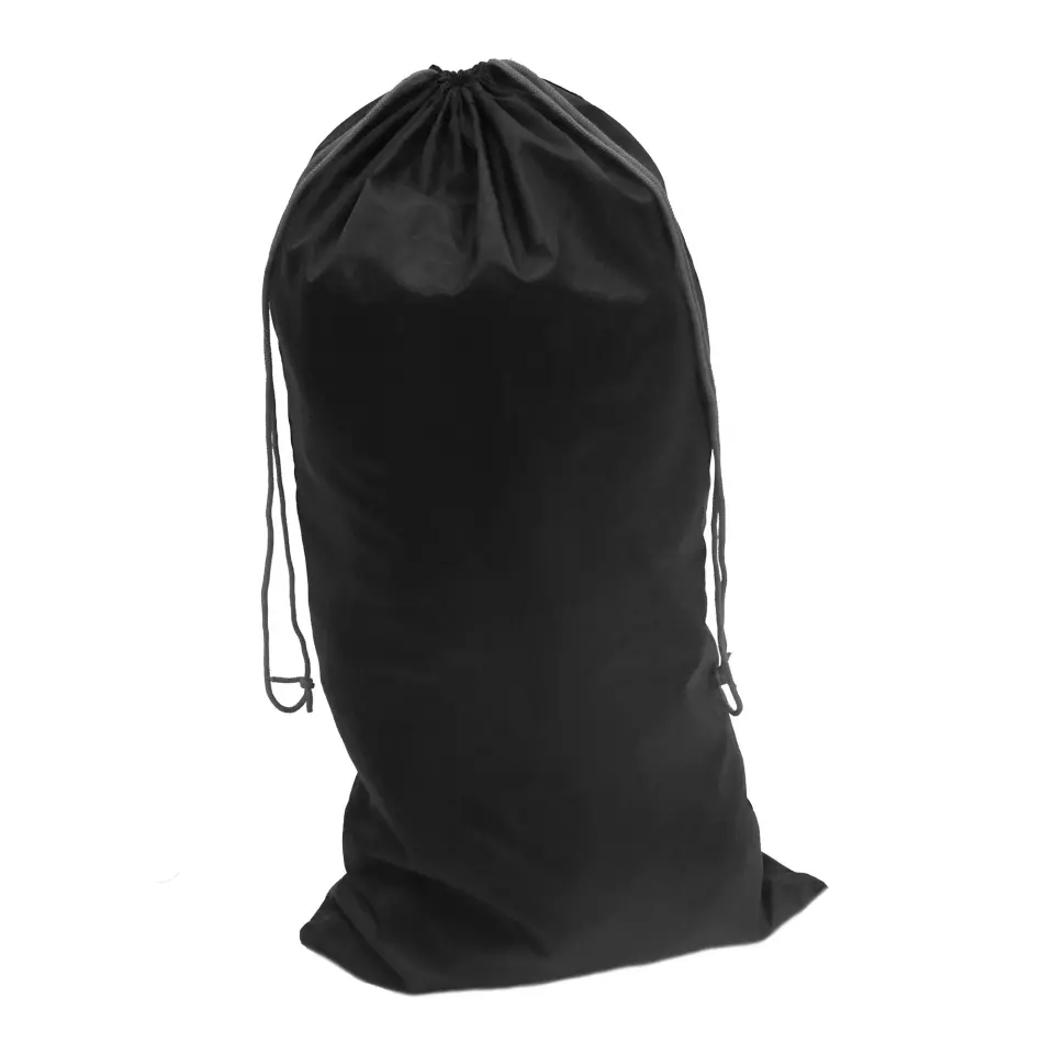 Portwest FP99BKR, Nylon Drawstring Bag, Black, image 1, gallery thumbnail