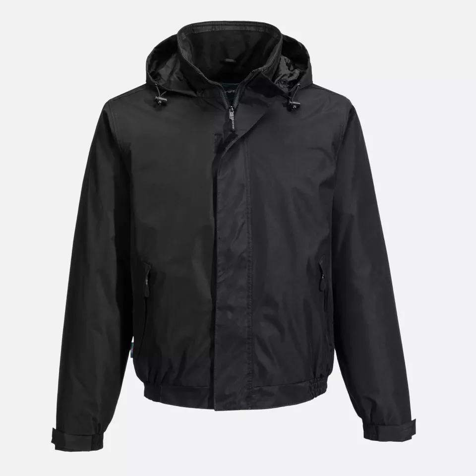 Portwest S503BKR, Calais Bomberjacke, Schwarz, image 6, gallery thumbnail