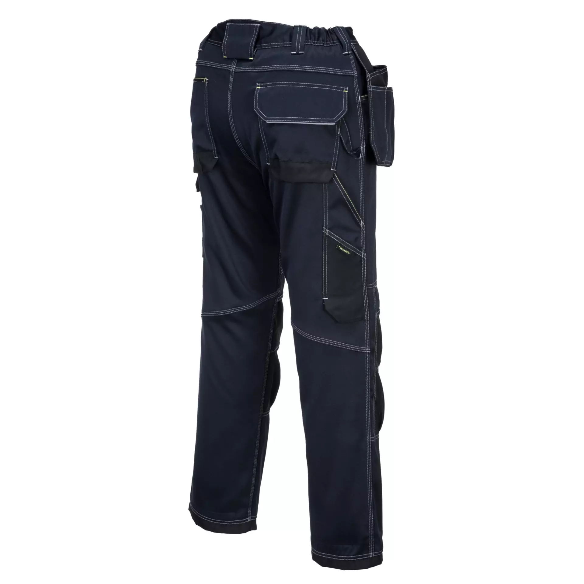 Portwest T602NBR, PW3 Holster Work Trousers, Navy/Black, image 4
