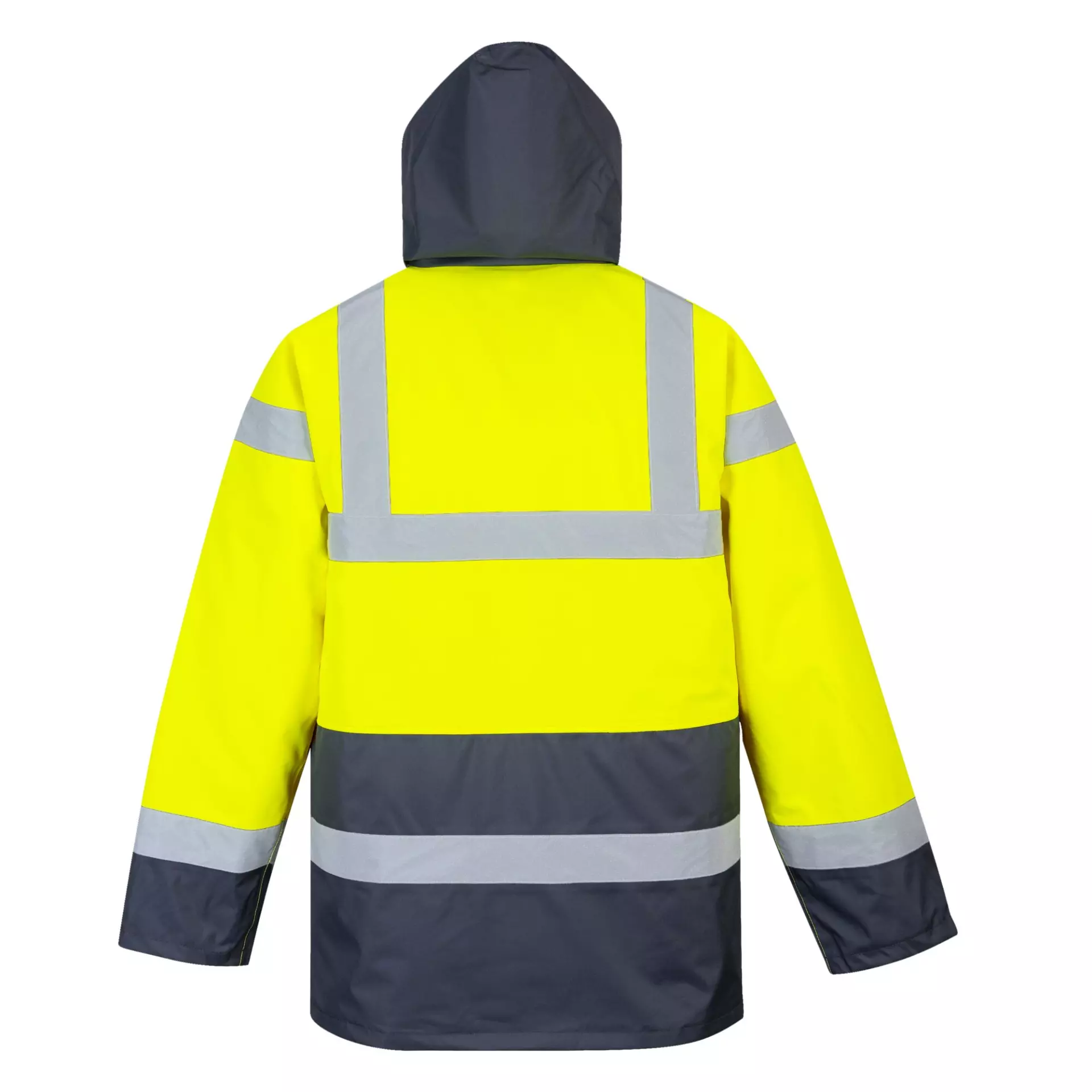Portwest S466YER, Hi-Vis Contrast Winter Traffic Jacket, Yellow, image 2