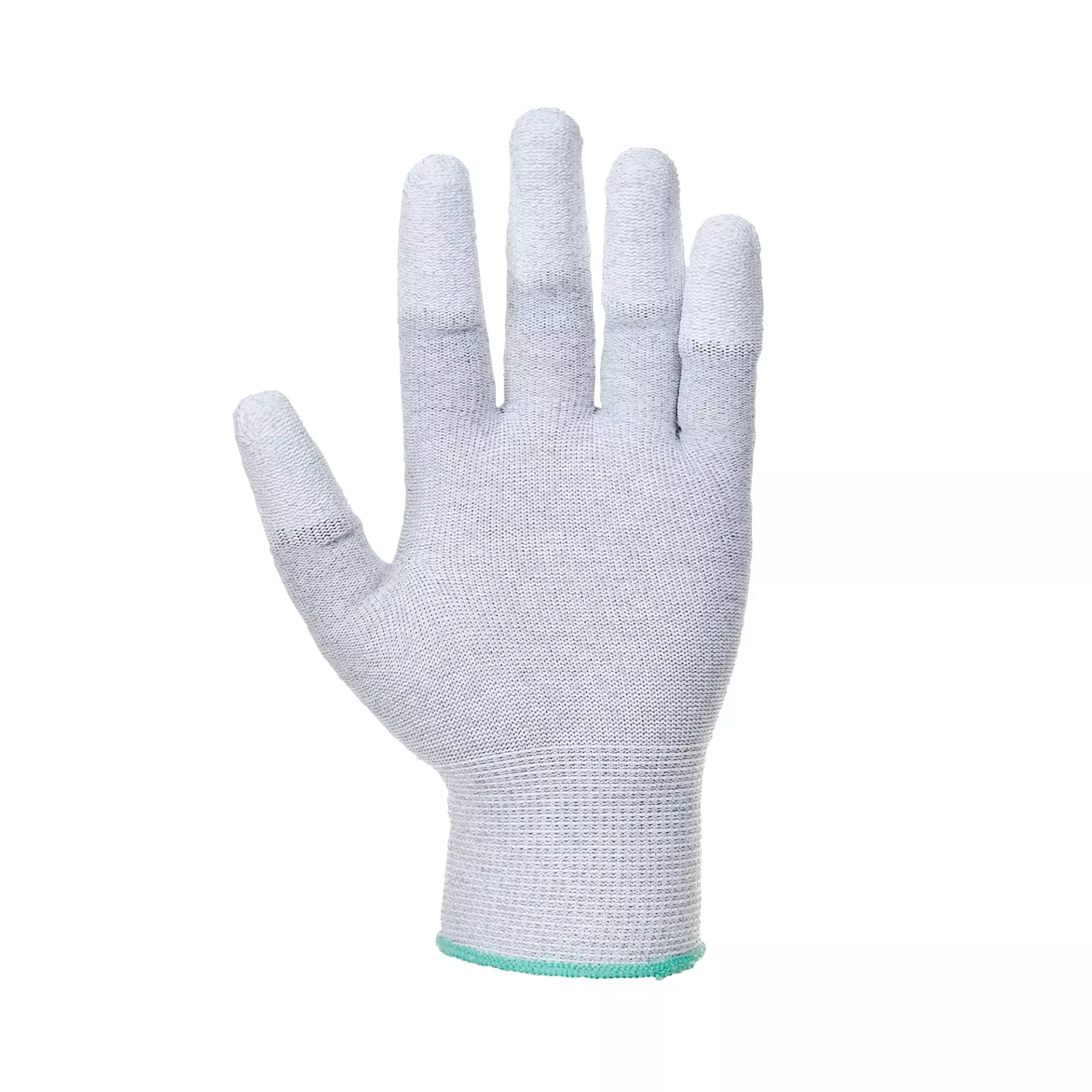 Portwest A198GRR, Antistatic PU Fingertip Glove, Grey, image 2