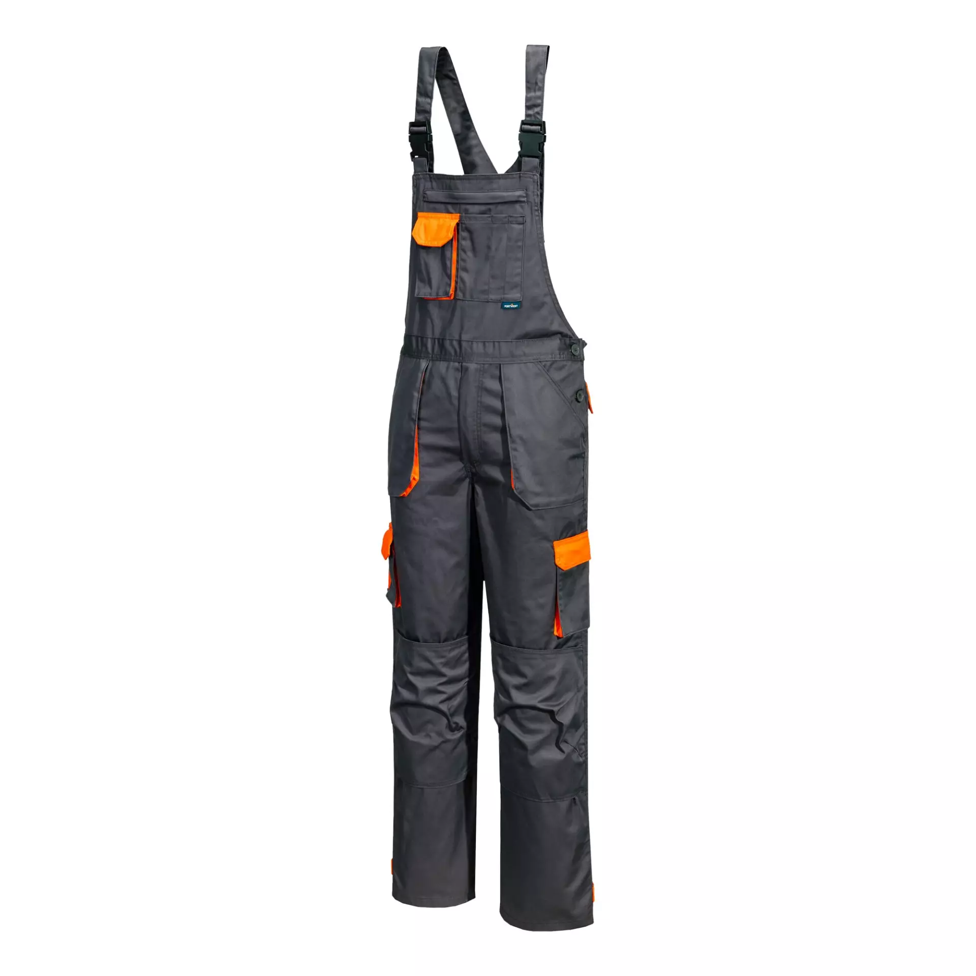 Portwest TX12GRR, Texo Contrast Bib and Brace, Grey, image 9