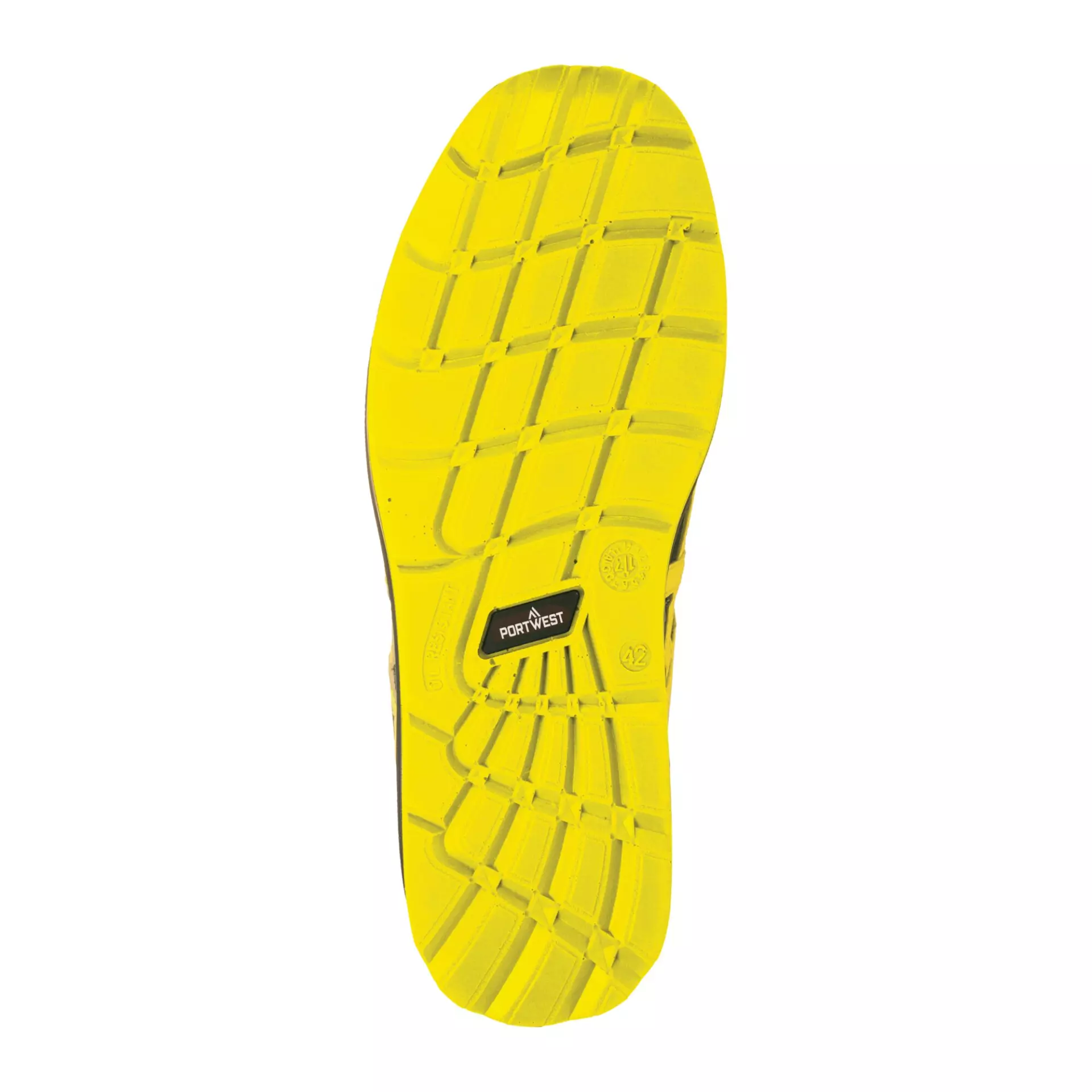 Portwest FT60BKY, Compositelite Mersey Halbschuh S1P, Schwarz/Gelb, image 2