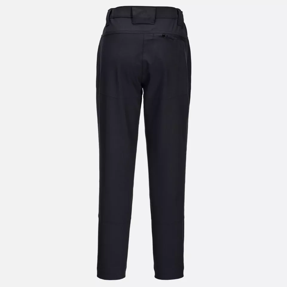 Portwest CD887BKR, WX2 Eco Women's Stretch Work Trousers, Black, image 2, gallery thumbnail