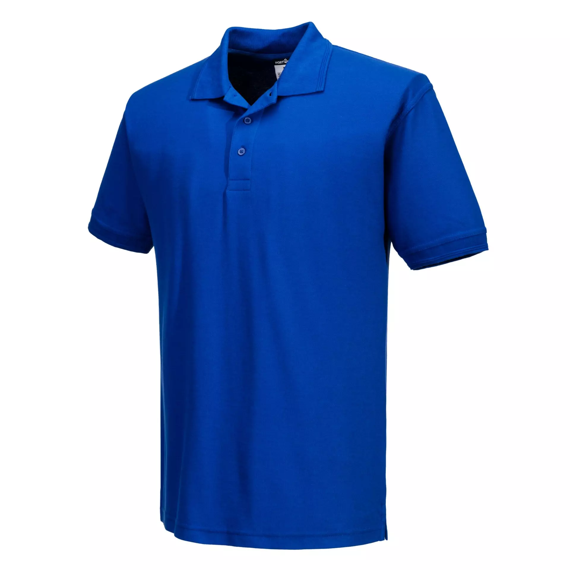 Portwest B210RBR, Naples Polo Shirt S/S, Royal Blue, image 3