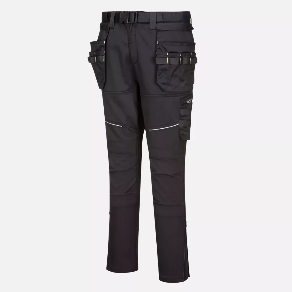 Portwest KX343BKR, KX3 Holster Jogger, Black, image 3, gallery thumbnail