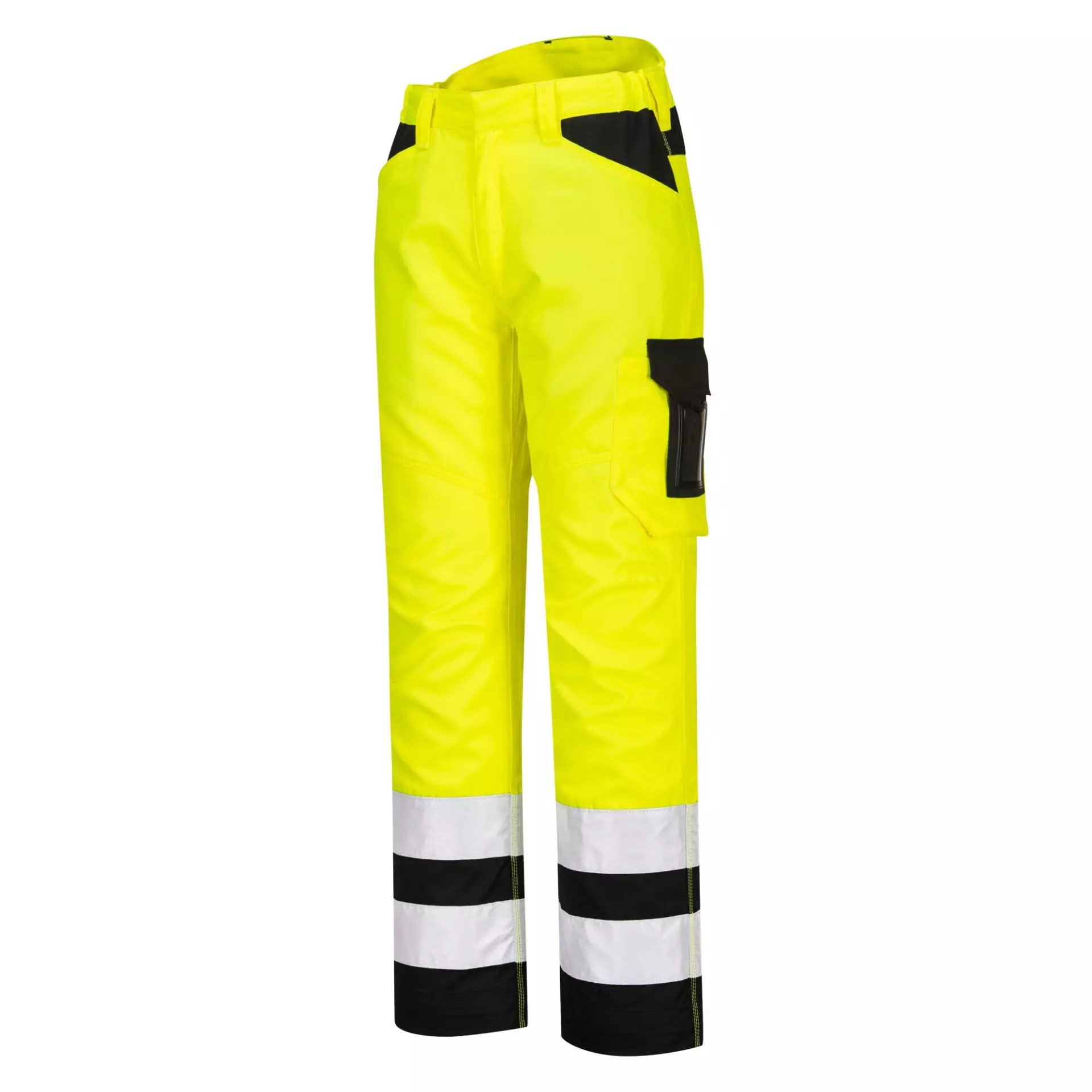 Portwest PW241YBR, PW2 Hi-Vis Service Trousers, Yellow/Black, image 6