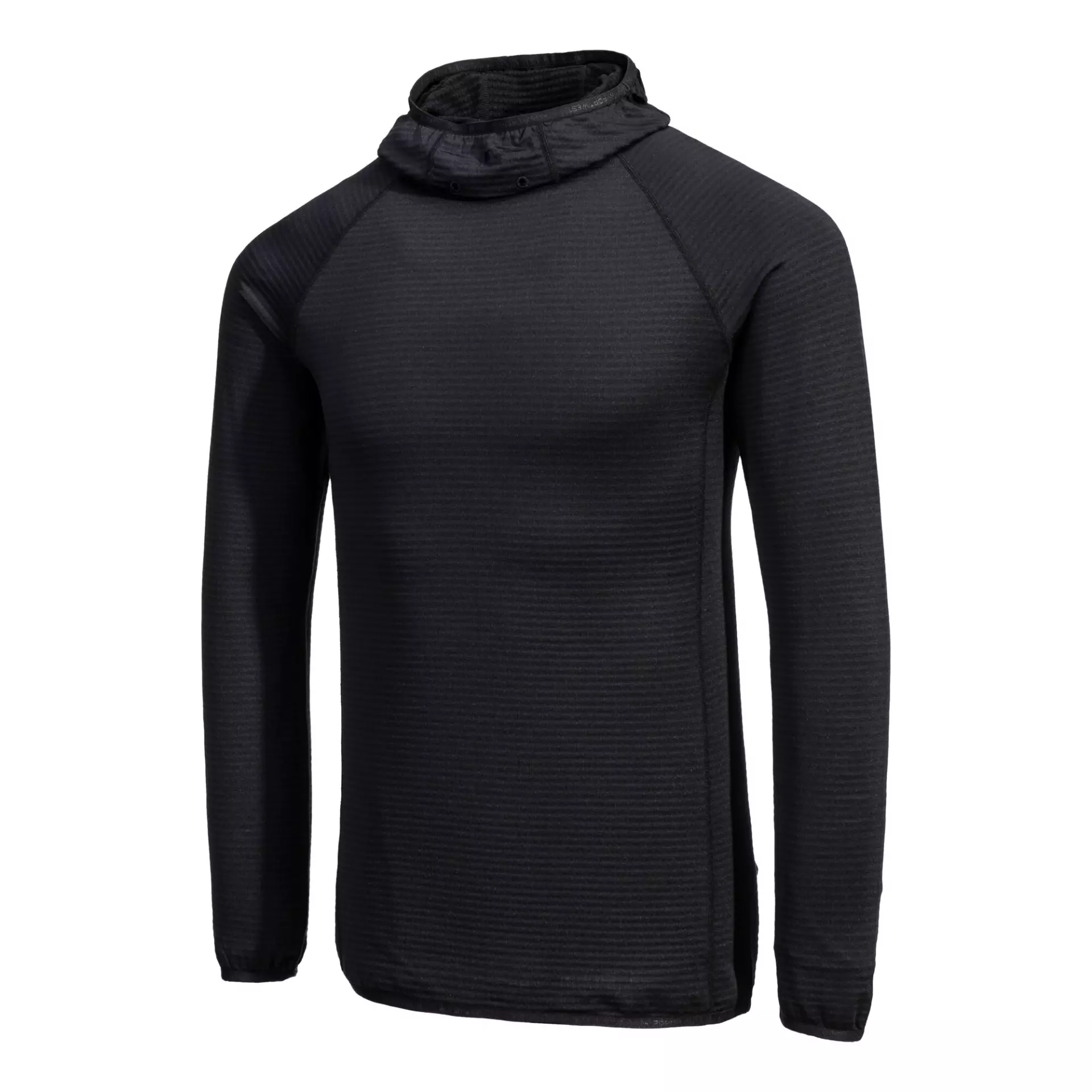 Portwest B191BKR, Waffle Fleece Hooded Baselayer, Black, image 5
