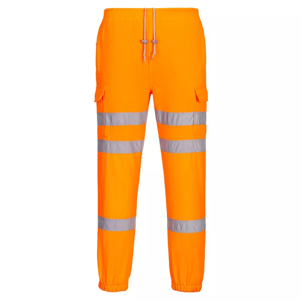 Portwest RT48ORR, Hi-Vis Drei-Band-Jogger, Orange, image 1, gallery thumbnail