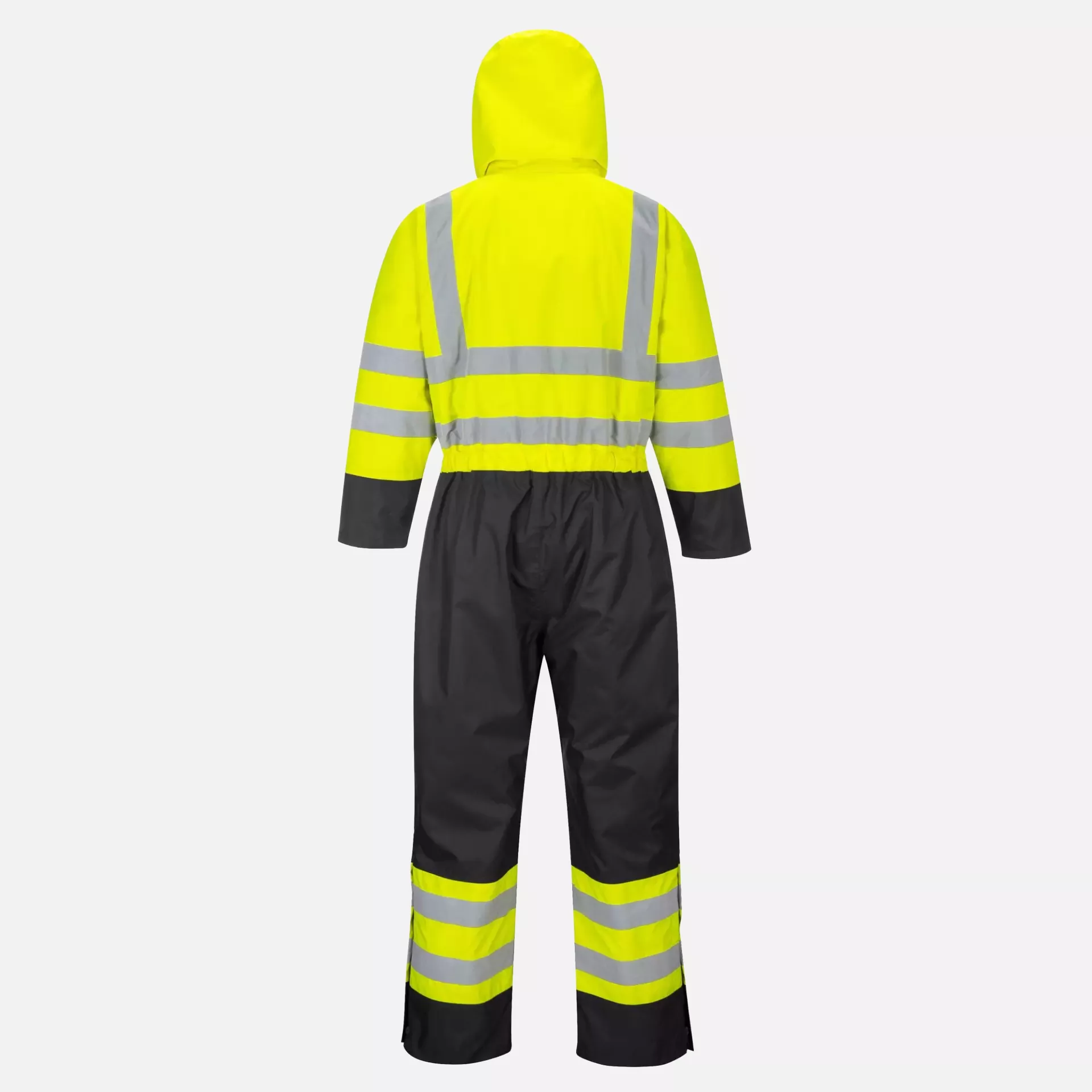 Portwest S485YBR, Hi-Vis Contrast Winter Coverall, Yellow/Black, image 2