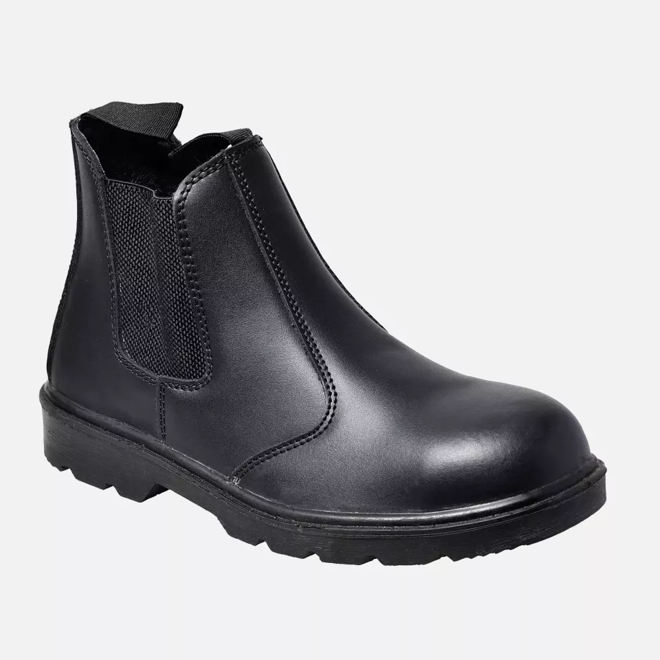 Portwest FW51BKR, Dealer Boot S1P FO SR, Black, image 1, gallery thumbnail
