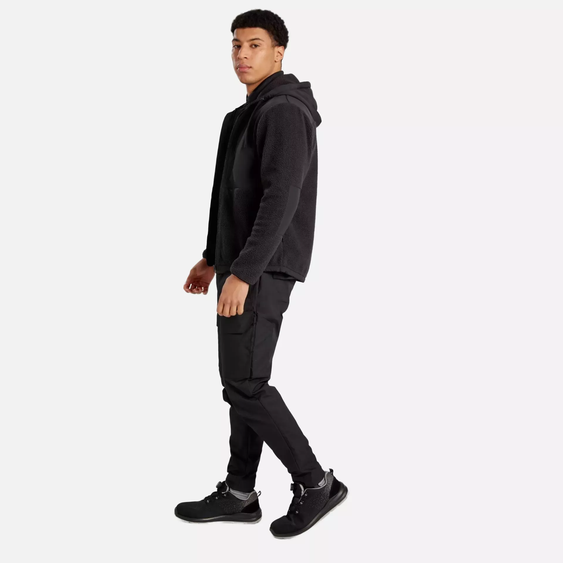 Portwest KX371BKR, KX3 Borg Fleece, Black, image 3
