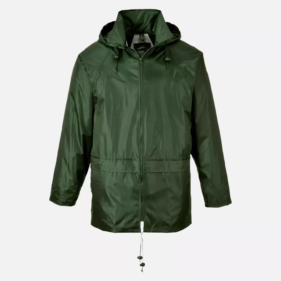 Portwest S440OGR, Classic Rain Jacket, Olive Green, image 1, gallery thumbnail