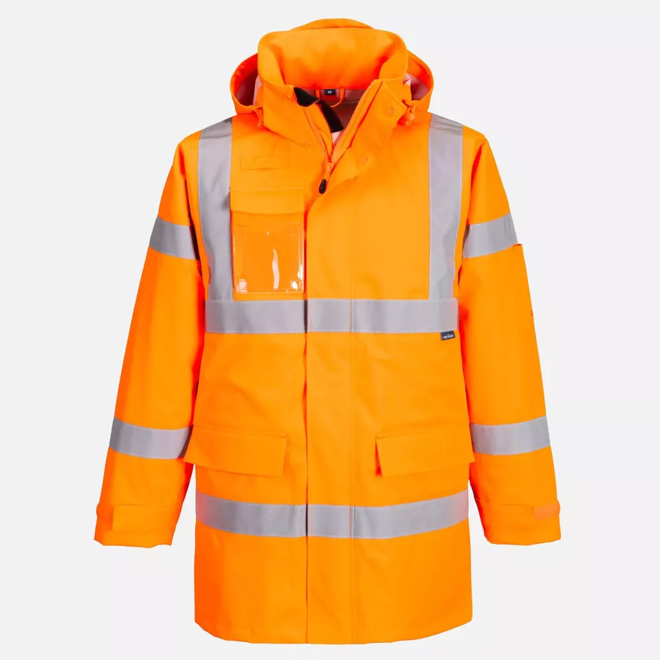 Portwest S599ORR, Extreme Warnschutz-Regenjacke (3L), Orange, image 1, gallery thumbnail