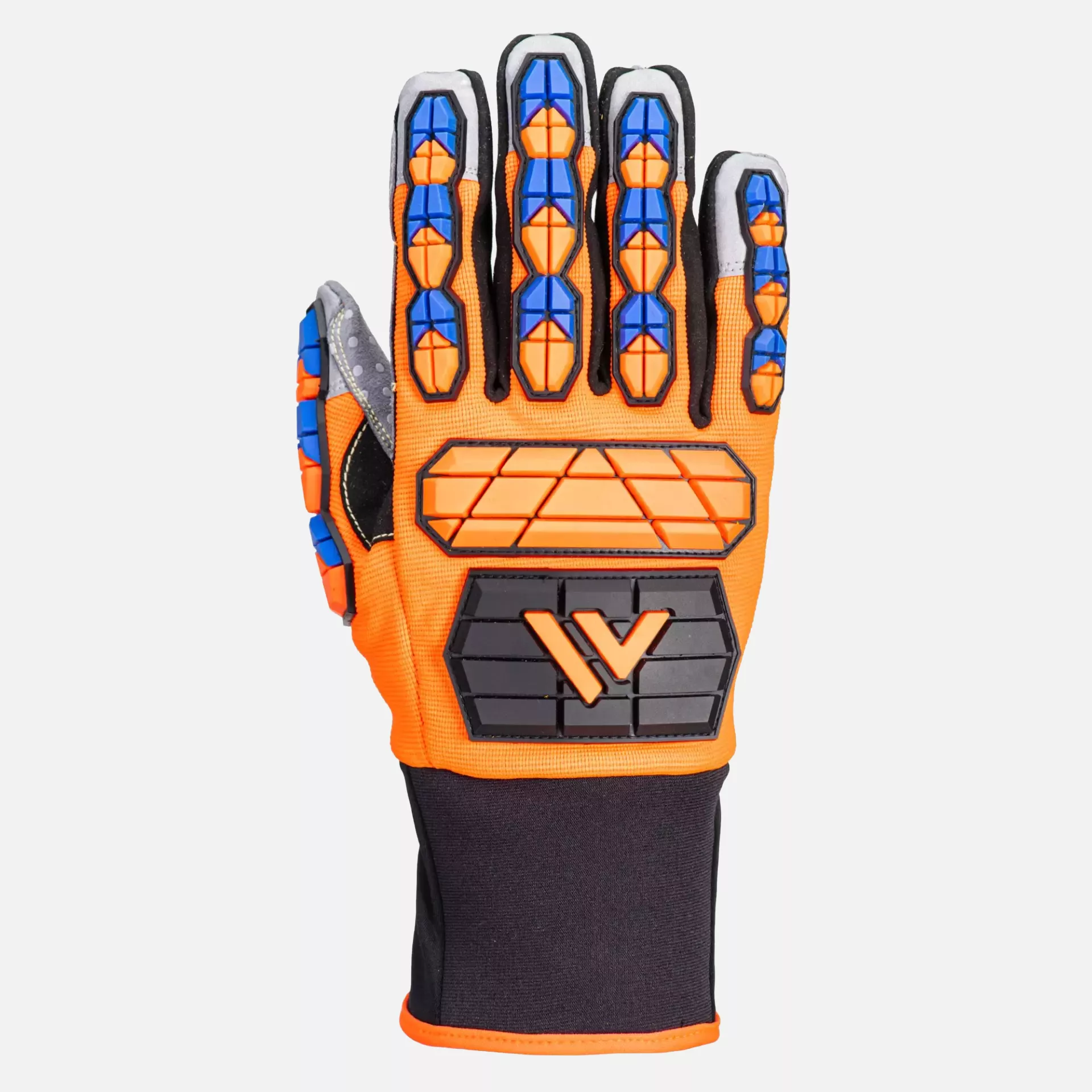 Portwest A726O4R, Aqua-Seal Pro Glove, Orange/Blue, image 1