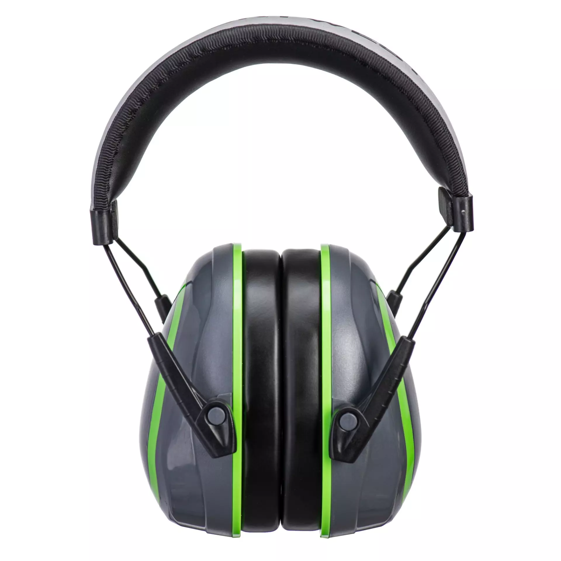 Portwest PW72GGN, HV Extreme Ear Defenders Low, Grey/Green, image 1