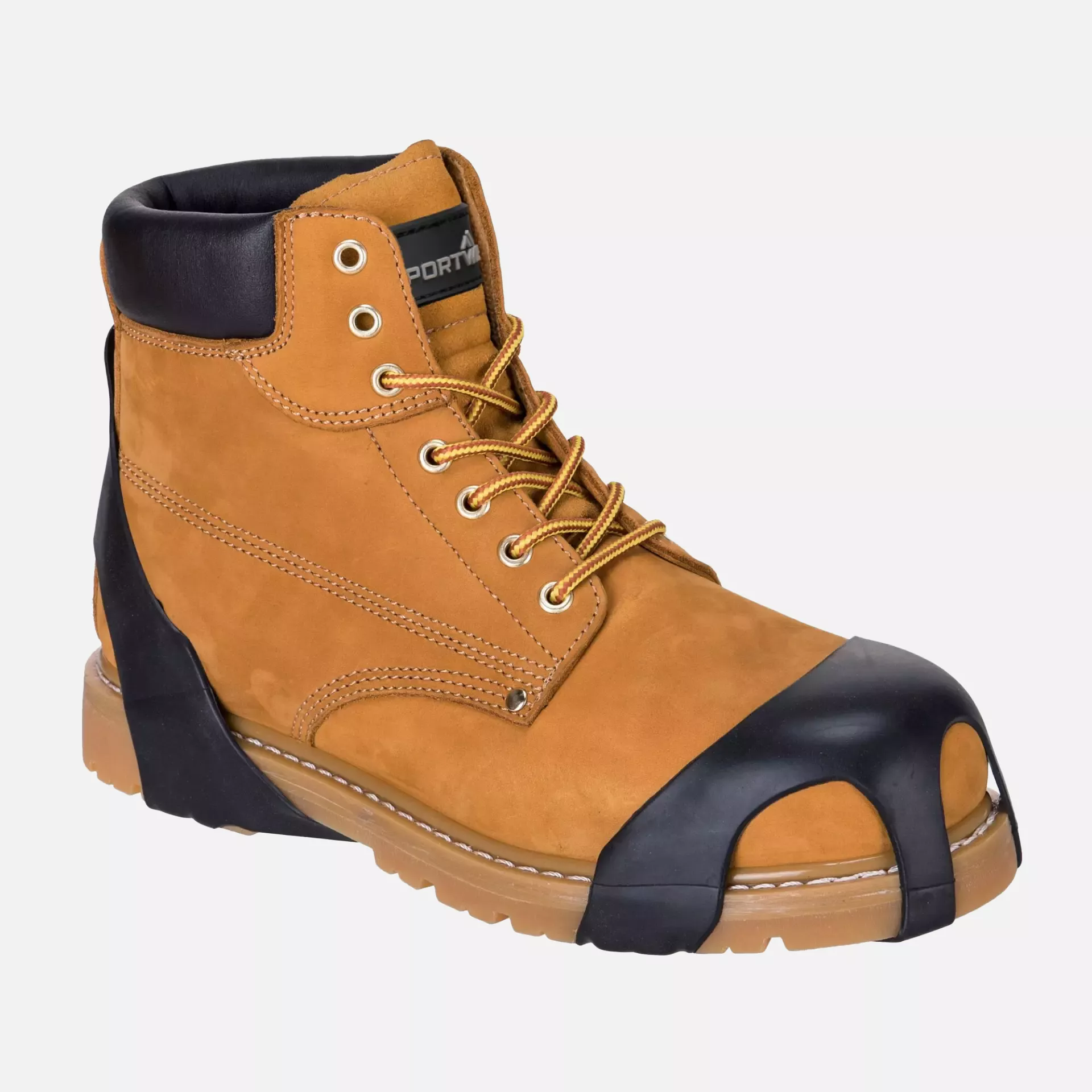 Portwest FC94BKR, Non Slip Ice Grabber with steel spikes, Black, image 1