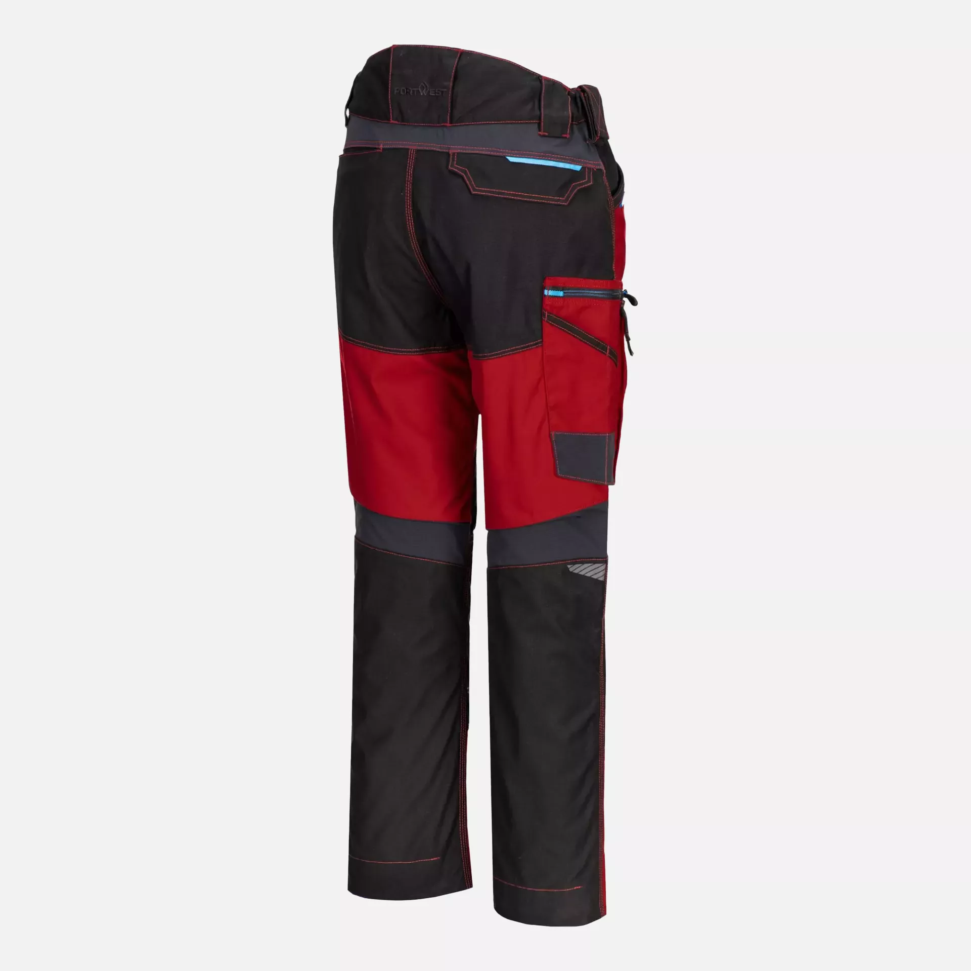 Portwest T701DRR, WX3 Work Trousers, Deep Red, image 5