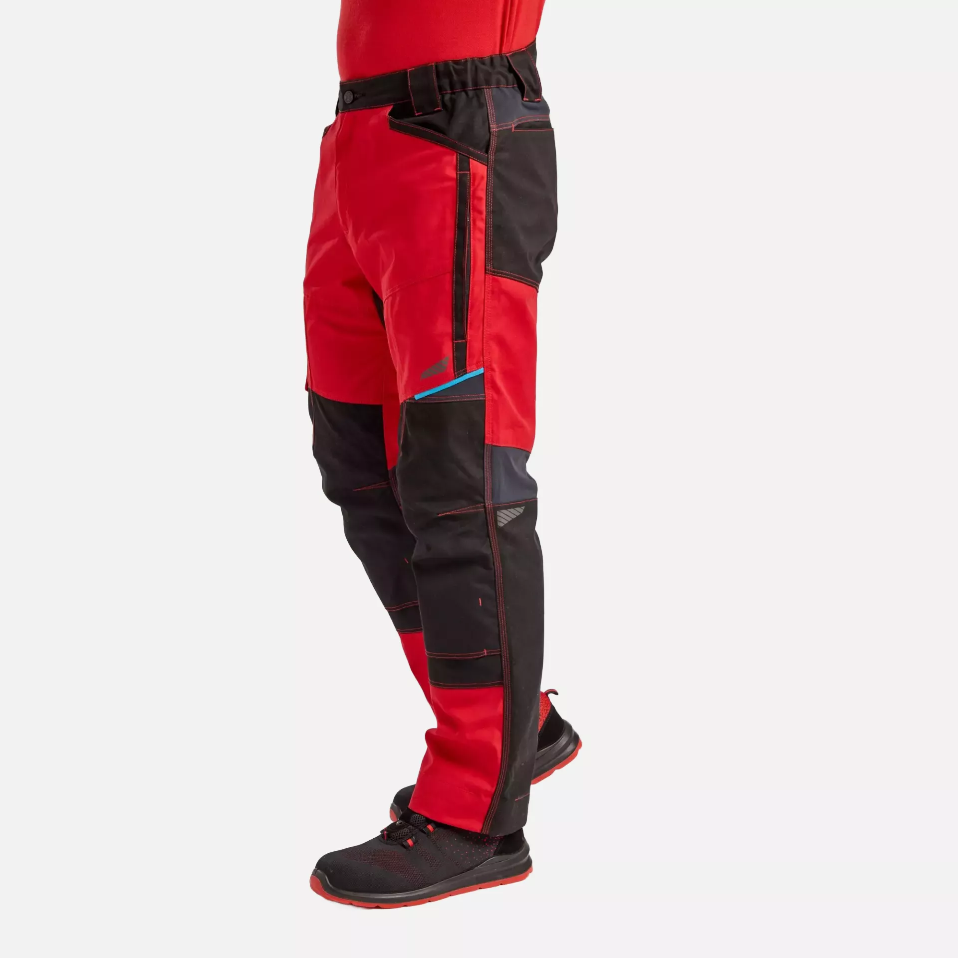 Portwest T701DRR, WX3 Work Trousers, Deep Red, image 7