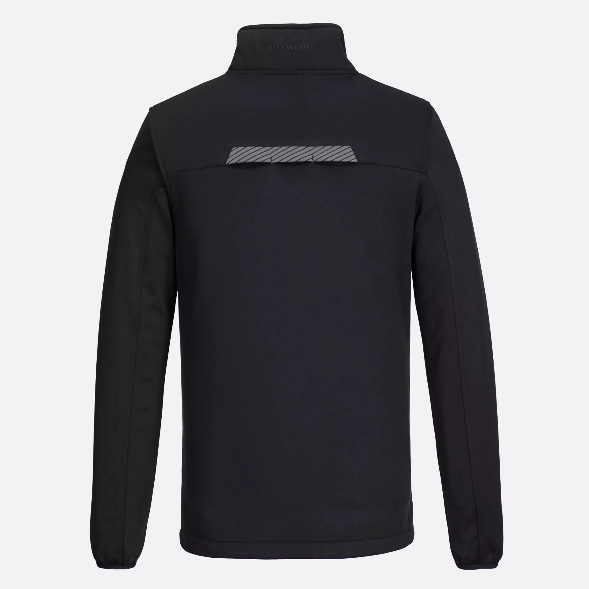 Portwest T755BKR, WX3 Half Zip Tech Fleece, Black, image 2