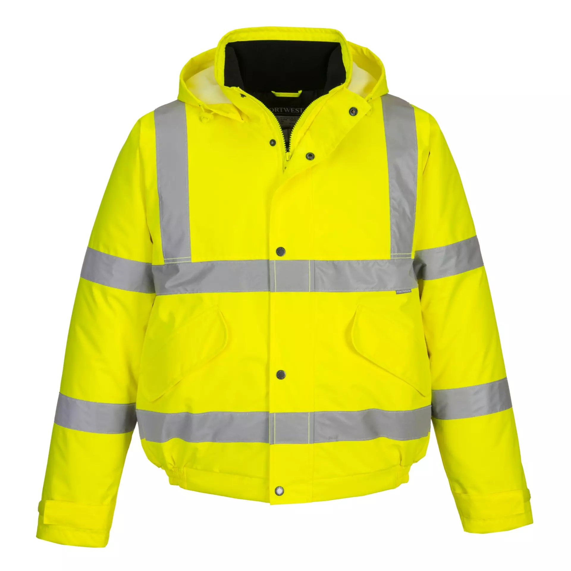 Portwest S463YER, Hi-Vis Winter Bomber Jacket, Yellow, image 1